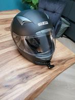 Sparco helm club x1 met gopro houder, Motoren, Ophalen of Verzenden, Tweedehands, Integraalhelm, Overige merken