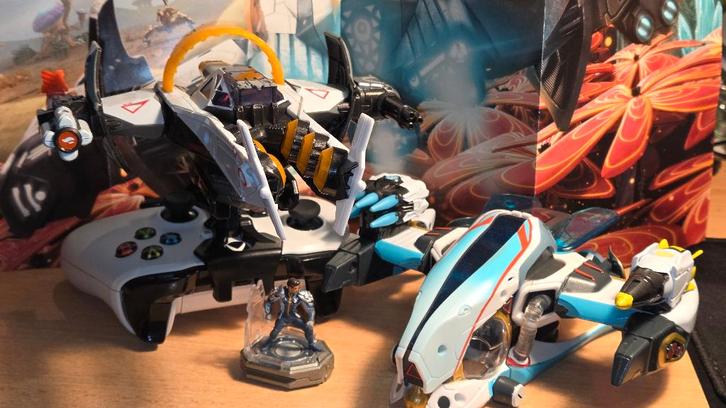 Avontuur/Vliegspel Starlink: Battle for Atlas, set, Xbox One, Spelcomputers en Games, Games | Xbox One, Zo goed als nieuw, Avontuur en Actie