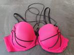 Roze, zwarte Sapph BH 75C., Ophalen of Verzenden, Roze, Sapph, BH