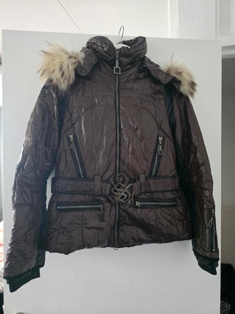 Sportalm winterjas dames, Kleding | Dames, Jassen | Winter, Maat 38/40 (M), Bruin, Zo goed als nieuw, Spoortalm