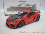 Porsche Cayman GT4 RS 2024 Rood + Weissach P 1/18 Minichamps, Hobby en Vrije tijd, Modelauto's | 1:18, Ophalen of Verzenden, Nieuw