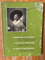 Abridged cataloque Rijksmuseum Amsterdam 1955, Ophalen of Verzenden, Gelezen, Schilder- en Tekenkunst