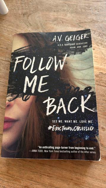 Boek Follow me Back, Geiger beschikbaar voor biedingen