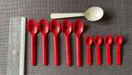 Plastic lepels, Ophalen of Verzenden, Gebruikt, Kunststof, Los bestek