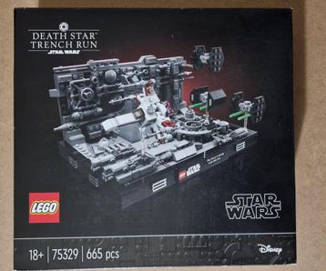 LEGO Death Star Trench Run diorama (75329) beschikbaar voor biedingen