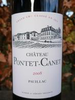 Chateau Pontet Canet 2008 Pauillac 96 Parker, Nieuw, Rode wijn, Frankrijk, Vol