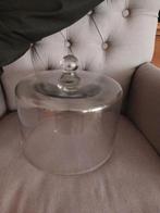 Oude zware glazen stolp, Antiek en Kunst, Ophalen of Verzenden