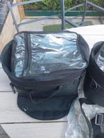 Dubbele tank motortassen met regenhoezen, Motoren, Accessoires | Koffers en Tassen, Ophalen of Verzenden, Gebruikt