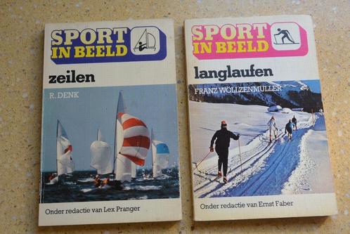 2x Boek Sport in beeld Zeilen + Langlaufen Gratis, Boeken, Sportboeken, Gelezen, Ophalen of Verzenden