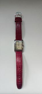 Vintage horloge, Overige materialen, Leer, Zo goed als nieuw, Ophalen