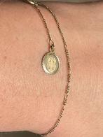 Enkelbandje /armbandje met sterrenbeeldhanger kreeft 8 krt, Ophalen of Verzenden, Goud