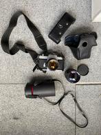 Pentax - spiegelreflex camera met telelens & externe flitser, Ophalen of Verzenden, Gebruikt, Telelens, Zoom