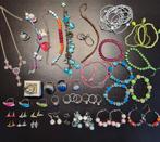 Sieraden setprijs armband oorbellen ketting ring, Ophalen, Gebruikt