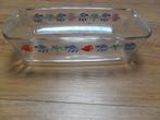 boerenbont glazen  ovenschaal cakevorm, Ophalen of Verzenden, Boerenbont, Glas, Schaal of Schalen