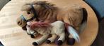 2 paarden knuffels, Kinderen en Baby's, Speelgoed | Knuffels en Pluche, Ophalen of Verzenden, Zo goed als nieuw, Paard