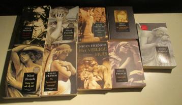 9 Prima Thrillers Boeken van Nicci French beschikbaar voor biedingen