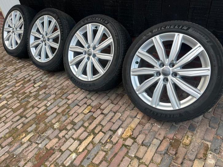 Originele Audi A6 A7 A8 velgen 19 inch met winterbanden, Auto-onderdelen, Banden en Velgen, Banden en Velgen, Winterbanden, 19 inch