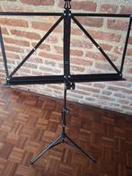 Muziekstandaard - Zwart, Ophalen of Verzenden, Zo goed als nieuw, Muziekstandaard, Klarinet