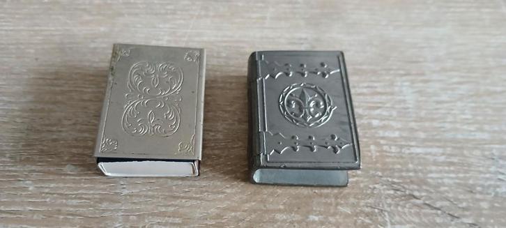 Luciferdoosje houder luciferhouder, Verzamelen, Rookartikelen, Aanstekers en Luciferdoosjes, Gebruikt, Luciferdoosjes of -merken