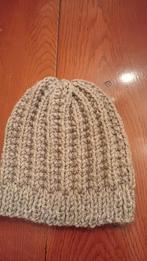 Mooie warme handgebreide dames/heren muts, Ophalen of Verzenden, Nieuw, Overige maten, Muts