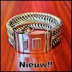 EDWIN BIG    Nieuw!!   Buddha to Buddha armband maat E, Ophalen of Verzenden, Nieuw, Zilver, Zilver