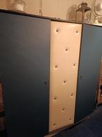 Retro, 3 deurs kledingkast, Ophalen of Verzenden, Zo goed als nieuw, Retro 60er jaren