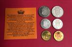 Nikkelen rijksdaalders en guldens 1980, Postzegels en Munten, Munten | Nederland, Setje, Koningin Juliana, Verzenden