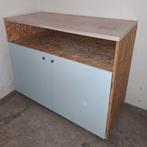 Zelfgemaakte houten commode, Ophalen, Gebruikt, 50 tot 70 cm, 100 cm of meer