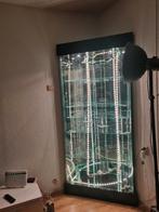 Glazen Vitrinekast met Verlichting, Ophalen