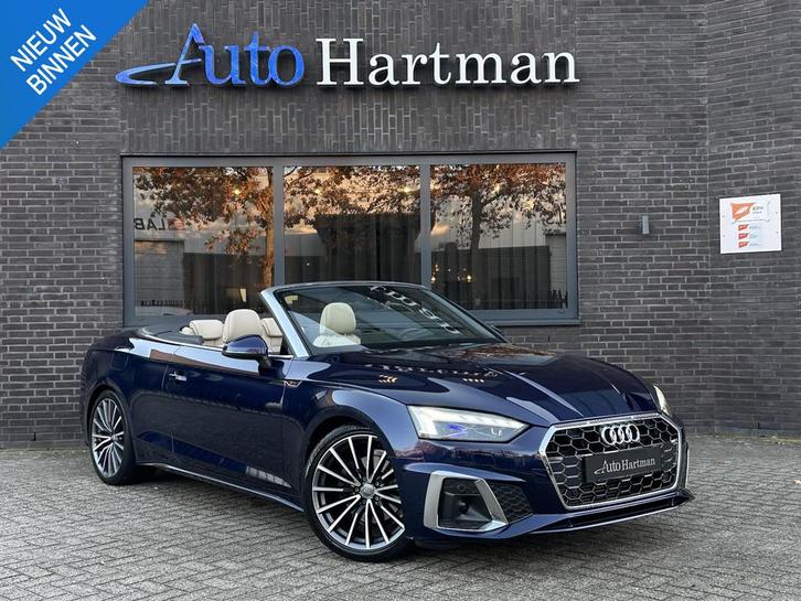 Audi A5 Cabriolet 40 TFSI S edition B&O|MASSAGE|360CAM|HEAD-, Auto's, Audi, Bedrijf, Te koop, A5, 360° camera, ABS, Achteruitrijcamera