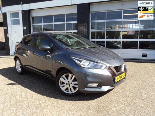 Nissan Micra 1.0 IG-T N-Connecta Camera PDC Navigatie, Auto's, Nissan, Bedrijf, Te koop, Micra, ABS, Achteruitrijcamera, Airbags