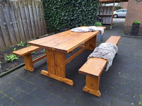 Biertafelset/picknicktafel/buitenset., Huis en Inrichting, Complete eetkamers, Nieuw, 4 tot 6 stoelen, Ophalen