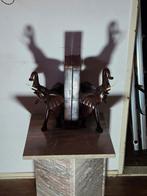 Boekensteunen 2 Afrikaanse Olifanten met Kunstgebit, Ophalen of Verzenden