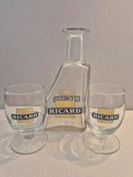 Ricard setje (O), Verzamelen, Glas en Borrelglaasjes, Ophalen of Verzenden, Zo goed als nieuw, Borrel- of Shotglas