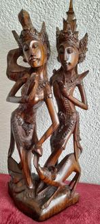 Goddelijke Rama en Sita met kalf 36 cm Bali, Antiek en Kunst, Verzenden
