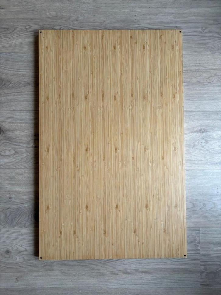2x IKEA Elvarli systeem - Plank, bamboe, 80x51 cm, Huis en Inrichting, Kasten | Stellingkasten, Gebruikt, Ophalen