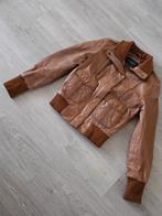 Leren jas - maat XS /34, Superior New York, Bruin, Ophalen of Verzenden, Zo goed als nieuw