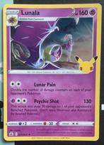 Pokemon - Lunala (CEL 015) Holo rare.., Ophalen of Verzenden, Nieuw, Losse kaart, Foil