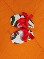 Kerst slofjes, Kinderen en Baby's, Babykleding | Schoentjes en Sokjes, Ophalen, Zo goed als nieuw, Jongetje of Meisje, Slofjes