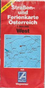 Z10 plattegrond oostenrijk oost en west 1990 / 1991, 1800 tot 2000, Europa Overig, Ophalen of Verzenden, Landkaart