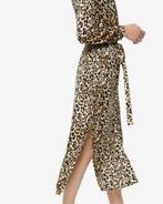 Soaked in Luxury lange tijger jurk maat 38, Maat 38/40 (M), Soaked in Luxury, Bruin, Nieuw