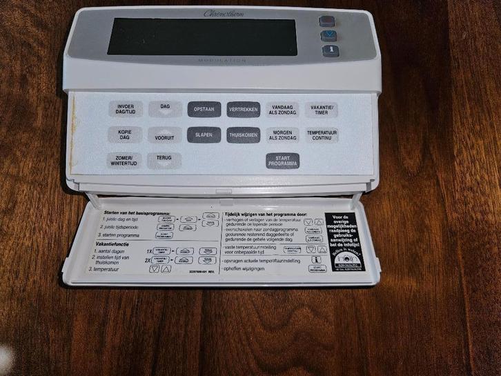 Honeywell Chronotherm III klokthermostaat, Doe-het-zelf en Verbouw, Thermostaten, Zo goed als nieuw, Slimme thermostaat, Ophalen