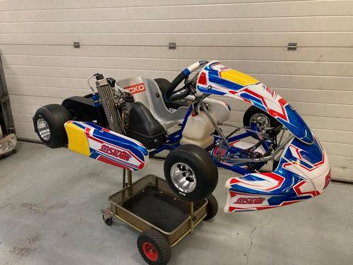 MS kart mini blue kite, Sport en Fitness, Karting, Zo goed als nieuw, Kart, Ophalen