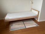 Ikea Sniglar beuken peuterbed incl. matras en lattenbodem, Ophalen, Gebruikt, 70 tot 85 cm, 140 tot 160 cm