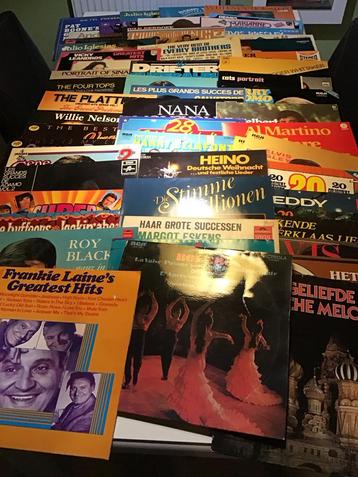 Vintage Vinyl Platen Collectie beschikbaar voor biedingen