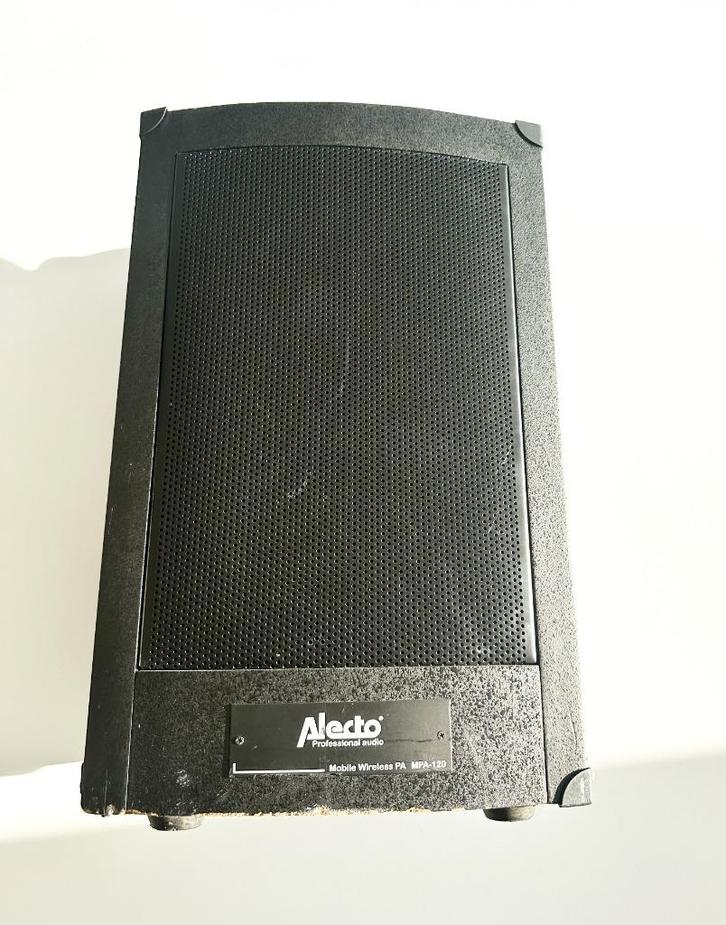 Alecto MPA-120 Draagbare PA Speaker, Audio, Tv en Foto, Luidsprekers, Gebruikt, Overige typen, 120 watt of meer, Overige merken