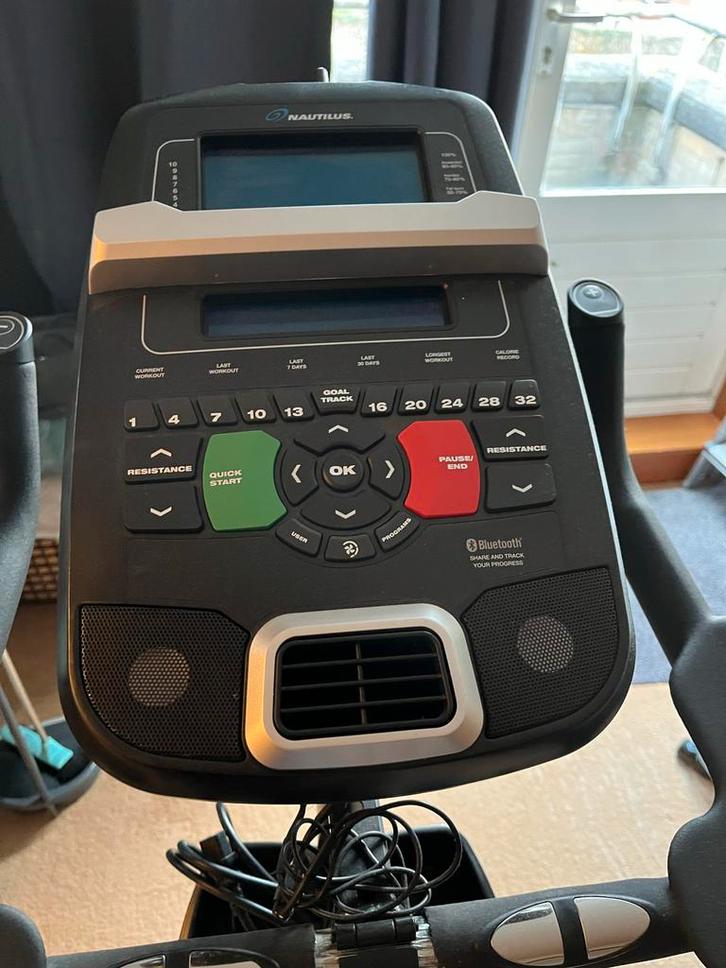 Nautilus U628 Hometrainer - Zo goed als nieuw!, Sport en Fitness, Fitnessapparatuur, Zo goed als nieuw, Hometrainer, Benen, Metaal