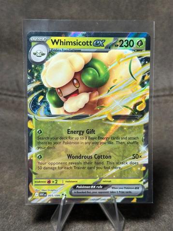 Whimsicott Ex #5 005/086 (Pokemon White Flare) beschikbaar voor biedingen