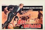 RIFIFI te AMSTERDAM vintage 1967 poster sexy misdaadfilm, Verzenden, Zo goed als nieuw, Rechthoekig Staand
