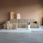 *ACTIE* Bank Bankstel Hoekbank Loungebank Wave Div Kleuren 9, Ophalen of Verzenden, Nieuw, Stof, Bank Bankstel Hoekbank Loungebank stof geweven of teddy stof